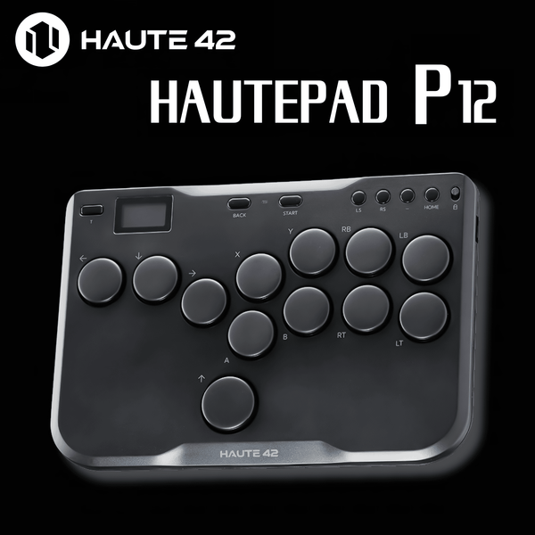 アケコン レバーレス ゲームパッド 通販ショップ ゲームコントローラー専門店 CIELOGAMES レバーレス Haute42 COSMOX HautePad Pseries P12