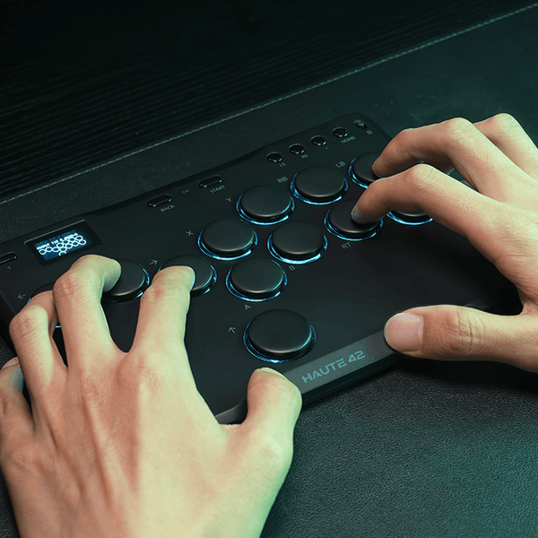 アケコン レバーレス ゲームパッド 通販ショップ ゲームコントローラー専門店 CIELOGAMES レバーレス Haute42 COSMOX HautePad Pseries P12