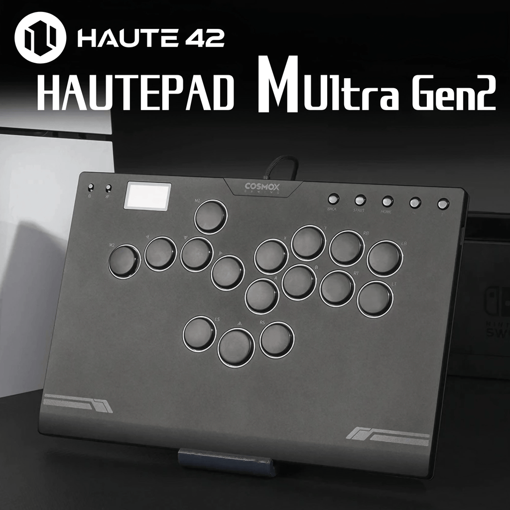 アケコン レバーレス ゲームパッド 通販ショップ ゲームコントローラー専門店 CIELOGAMES レバーレス Haute42 COSMOX HautePad M Ultra Gen2