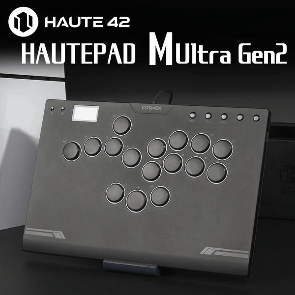 アケコン レバーレス ゲームパッド 通販ショップ ゲームコントローラー専門店 CIELOGAMES レバーレス Haute42 COSMOX HautePad M Ultra Gen2