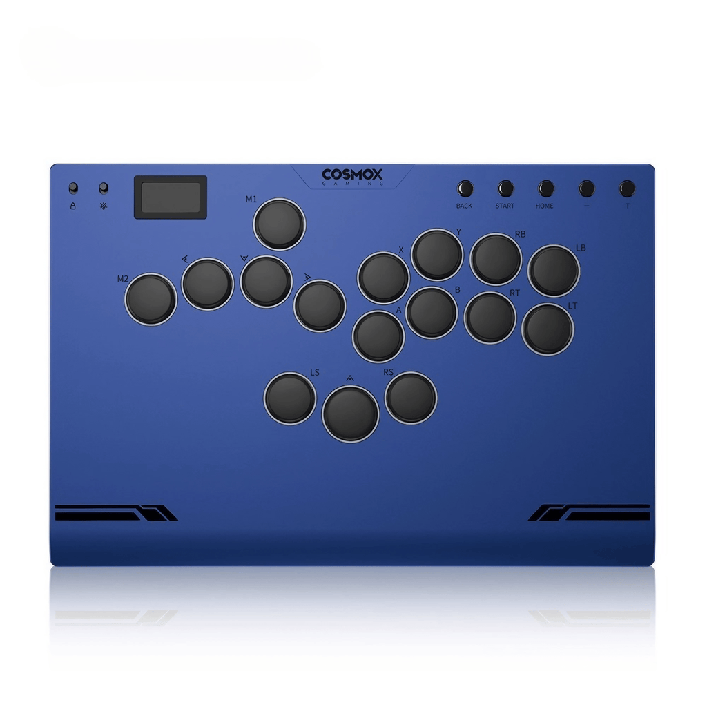 アケコン レバーレス ゲームパッド 通販ショップ ゲームコントローラー専門店 CIELOGAMES レバーレス Haute42 COSMOX HautePad M Ultra Gen2 M Ultra16 Gen2 青