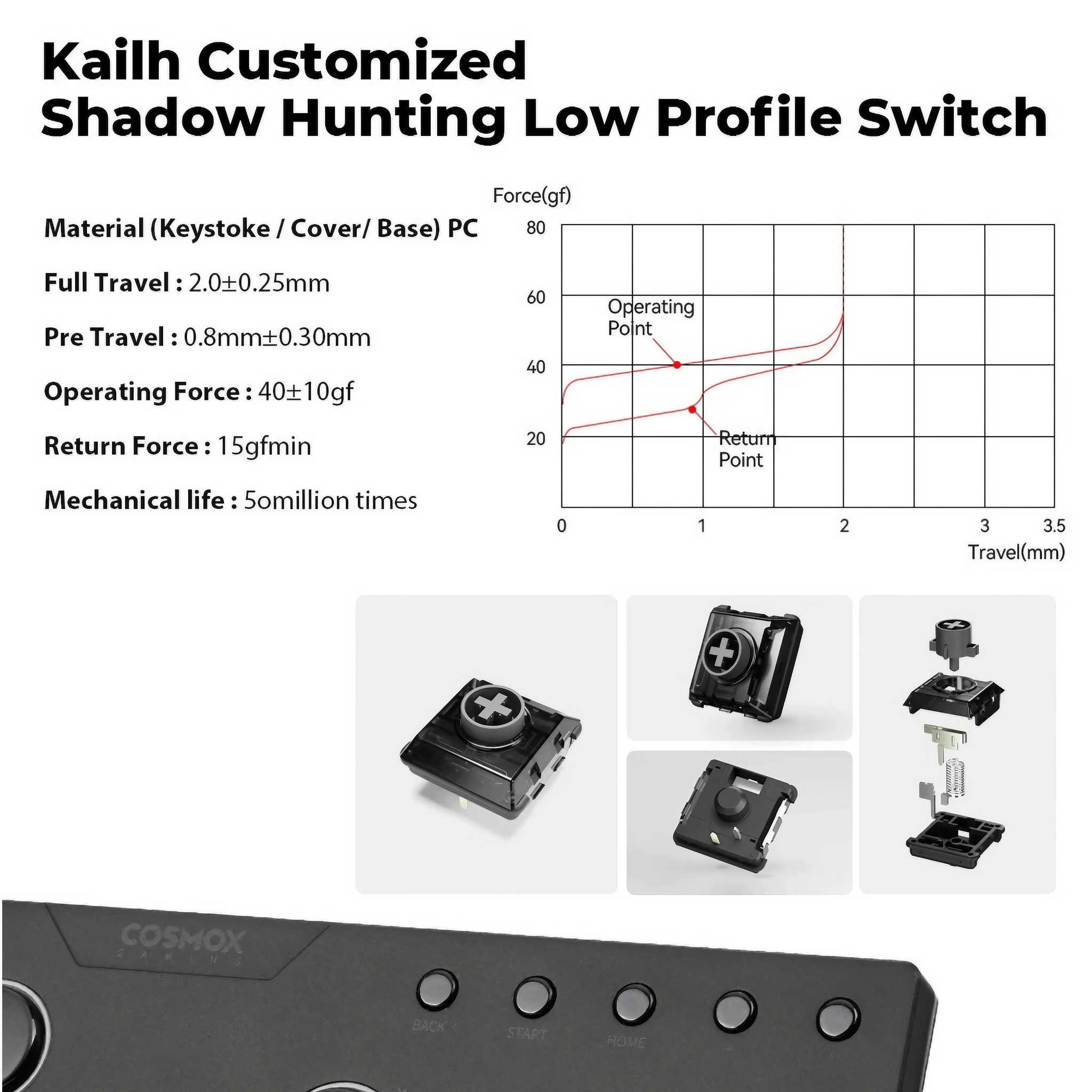 Haute42 COSMOX HautePad M Ultra Gen2 | アルミ合金製レバーレス Haute42 COSMOX HautePad M Ultra Gen2 | アルミ合金製レバーレス