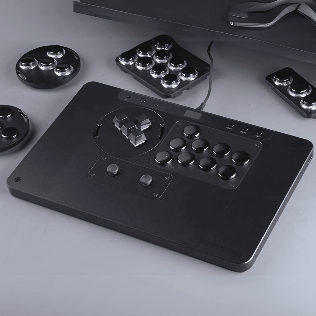 アケコン レバーレス ゲームパッド 通販ショップ ゲームコントローラー専門店 CIELOGAMES レバーレス Haute42 COSMOX HautePad X