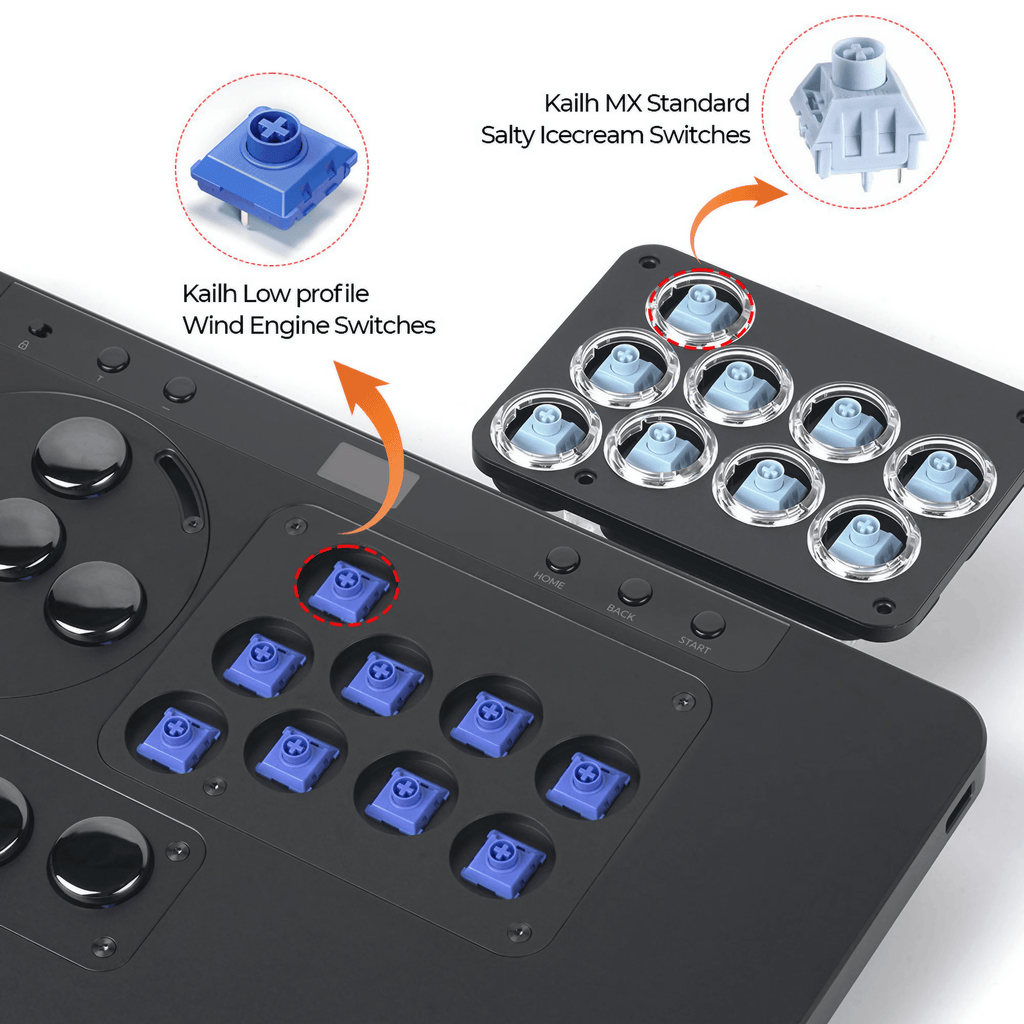 アケコン レバーレス ゲームパッド 通販ショップ ゲームコントローラー専門店 CIELOGAMES レバーレス Haute42 COSMOX HautePad X