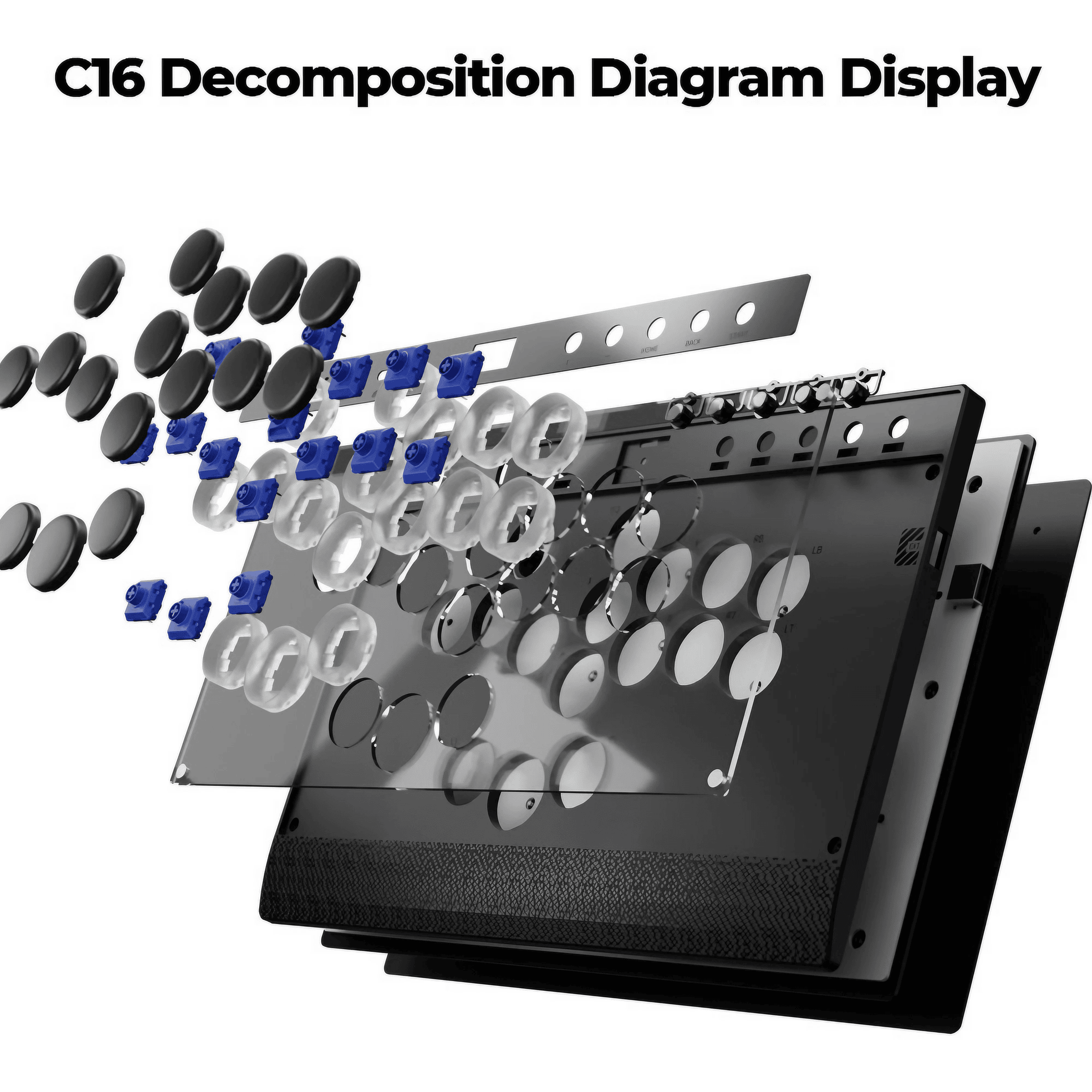Haute42 COSMOX HautePad HautePad C16 | 薄型レバーレス Haute42 COSMOX HautePad HautePad C16 | 薄型レバーレス