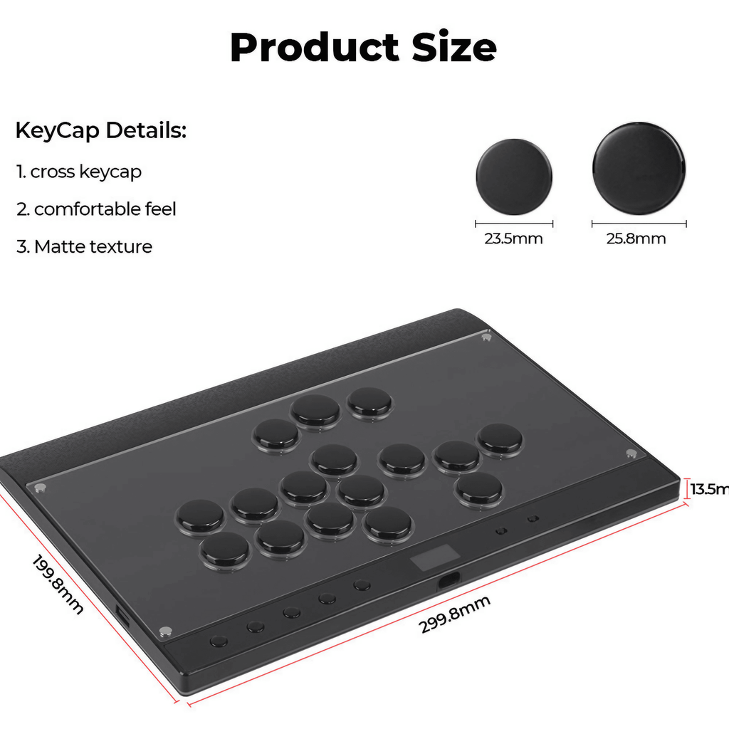 アケコン レバーレス ゲームパッド 通販ショップ ゲームコントローラー専門店 CIELOGAMES レバーレス Haute42 COSMOX HautePad C16