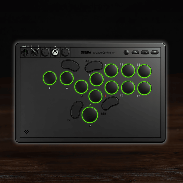 アケコン レバーレス ゲームパッド 通販ショップ ゲームコントローラー専門店 CIELOGAMES レバーレス 8BitDo Arcade Controller XBOX版