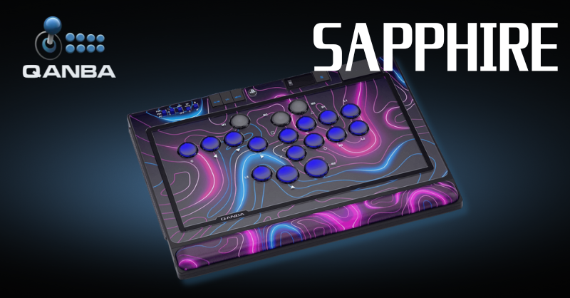 Qanba Sapphire Arcade Controller | レバーレスコントローラー