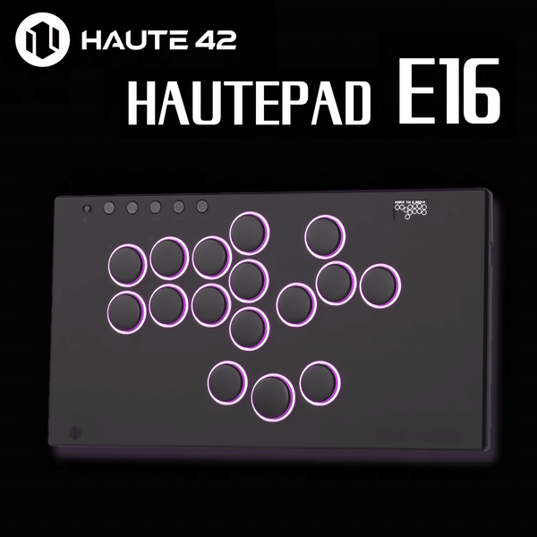Haute42 COSMOX HautePad E16 Mirrored | 左右反転レイアウト | レバー