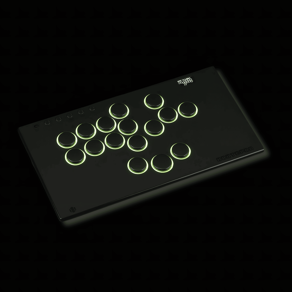 アケコン レバーレス ゲームパッド 通販ショップ ゲームコントローラー専門店 CIELOGAMES レバーレス Haute42 COSMOX HautePad E16 Mirrored