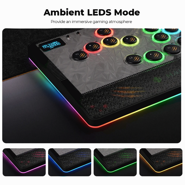 アケコン レバーレス ゲームパッド 通販ショップ ゲームコントローラー専門店 CIELOGAMES レバーレス Haute42 COSMOX HautePad C-AT