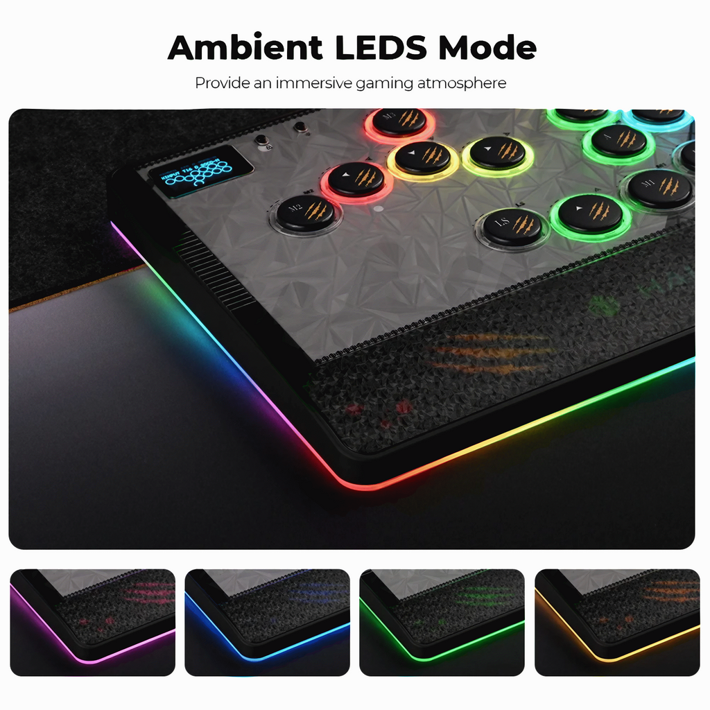 アケコン レバーレス ゲームパッド 通販ショップ ゲームコントローラー専門店 CIELOGAMES レバーレス Haute42 COSMOX HautePad C-AT