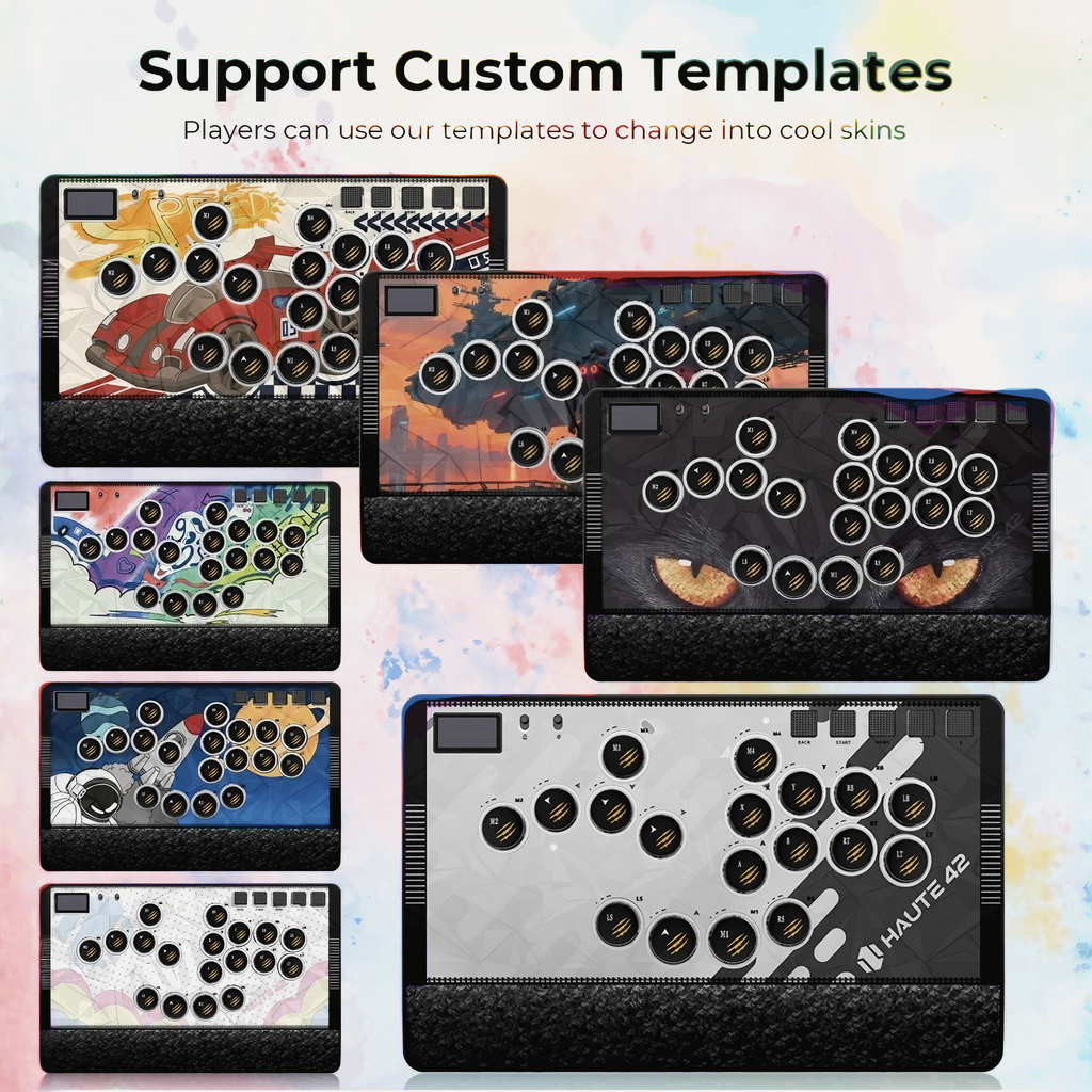 アケコン レバーレス ゲームパッド 通販ショップ ゲームコントローラー専門店 CIELOGAMES レバーレス Haute42 COSMOX HautePad C-AT